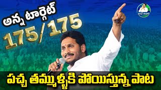 YS Jagan 175 Target Song  YS Jagan Latest DJ New Song  Bezawada Media [upl. by Arrio]