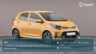 Kia Picanto  10 DPi GTLine Hatchback 5dr Petrol AMT Euro 6 ss 66 bhp  Citygate Kia Slough [upl. by Brice524]