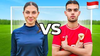 I Challenged A Pro Indonesian Footballer [upl. by Ronnie]