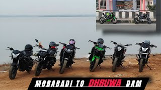 MORABADI TO DHRUWA DAM🥵  FULL RASH HERO XTREME 125ABS R [upl. by Araminta]