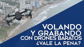 Volando y Grabando con drones baratos ¿Vale la pena [upl. by Jamil412]