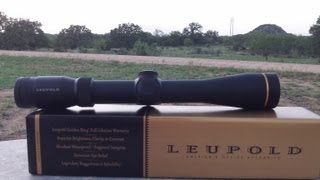 Leupold VXR 39X Unboxing and Overview HD [upl. by Morgen]