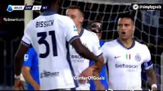 Davide Frattesi GoalEmpoli Vs Inter Milan 01 All goals Results amp Extended Highlights [upl. by Akers]