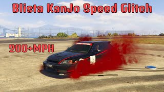 GTA 5 Dinka Blista Kanjo Speed Glitch [upl. by Eizeerb449]