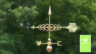 Good Directions 954P Smithsonian Arrow Weathervane  Polished Copper [upl. by Lucine]