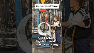 galvanized wire export factory high quality 0280 wire size wirefactory galvanizedwire [upl. by Amick]