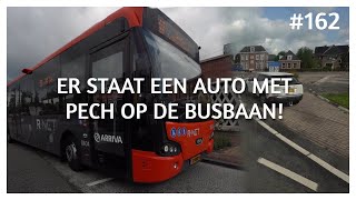 ER STAAT EEN AUTO MET PECH OP DE BUSBAAN HET LEVEN VAN DE BUSCHAUFFEUR VLOG 162 [upl. by Rehpotsyrk]