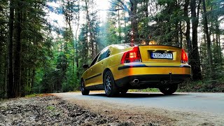 Volvo S60 20T EXHAUST  PRZELOTOWY Tłumik Końcowy 🔥  AWG Muffler [upl. by Edyak672]