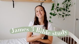 James 3 bible study  read the bible with me 🌿 [upl. by Yesnek414]