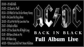 ACDC  Back In Black Full Album 1980 [upl. by Carley]