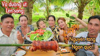 NGUYÊN MIẾNG THỊT BA RỌI LỤI CÂY TRÚC NƯỚC THAN CỦI GIÒN NGON TỚI BẾN 1204 [upl. by Akenit694]