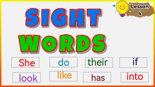 Sight words level 1pre school and kindergarten readingsight words for kids [upl. by Preciosa]