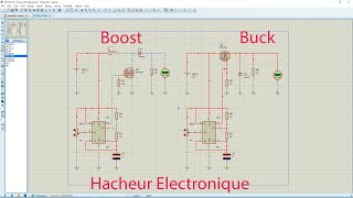 Hacheur Buck et Hacheur Boost 12V [upl. by Aig]