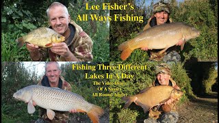 Fishing Three Different Lakes In A Day [upl. by Etrem]