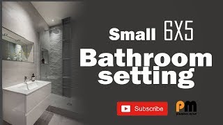 6×5 ke bathoom ki setting [upl. by Sucerdor723]