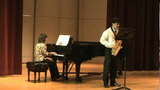 Eccles Sonata for Eb Alto Saxophone [upl. by Amrac]