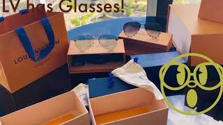 Unboxing Louis Vuitton Glasses 2021 “Clockwise” and “The Party” glasses [upl. by Locklin455]