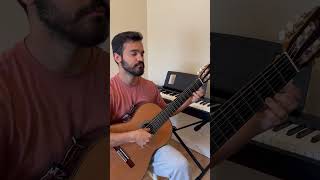 Bourrée in E minor  J S Bach guitar guitarcover classicalmusic [upl. by Yoong]