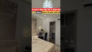 3bhk house plan  3bhk flat with interior design shortsvideo [upl. by Addiego]