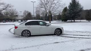 BMW 335i  SNOW DRIFT  F30 [upl. by Gaige]