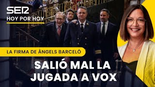 Àngels Barceló quotLa democracia salió al rescate contra la ultraderechaquot [upl. by Rutra]