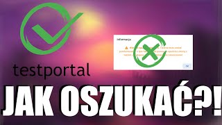 JAK OSZUKAĆ TESTPORTAL [upl. by Drawyah]