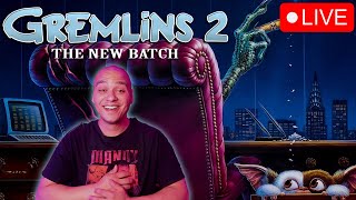 GREMLINS 2 THE NEW BATCH 1990  Live Watch Along [upl. by Heidt245]