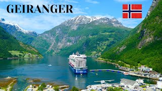 GEIRANGER  Norway cruise  Hiking to the waterfalls  viewpoint Geirangerfjord [upl. by Jeannie425]