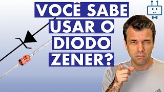 Como Usar um DIODO ZENER como REGULADOR DE TENSÃO  Eletrônica Básica [upl. by Eitsirk]