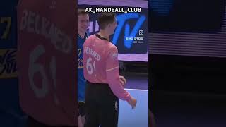 Best goalkeeper save in handball 💫🥅 bestofhandball handball trending handballhighlights sports [upl. by Tod]