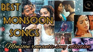 monsoon songs Barrish songs Monsoon romantic songs Best monsoon songs Hindi songs bollywood [upl. by Nwahsav]