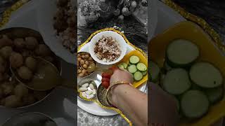 இன்னிக்கு மிய உணவு இப்படித்தான்healthy lunch🍒🌿🍊youtubeshorts [upl. by Helsie]