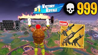 999 Elimination Solo Squads Wins Full Gameplay Fortnite Chapter 5 [upl. by Stacee]