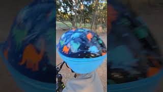 Sunset Park Pump Track Brisbane Trek Precaliber 16quot rider 3yr amp 8month old 100cm tall [upl. by Ahsina]