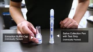 COVID19 Antigen Rapid Saliva Pen [upl. by Hsejar]