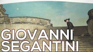 Giovanni Segantini A collection of 97 paintings HD [upl. by Eyssej]