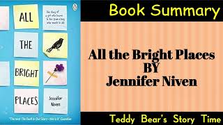 All the Bright Places by Jennifer Niven  Book Summary [upl. by Aikam719]