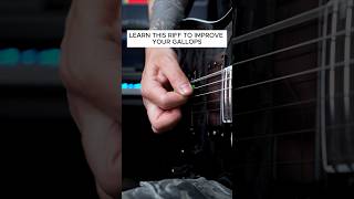 IMPROVE YOUR GALLOPS BY LEARNING THIS RIFF 🎸 metal [upl. by Payton]