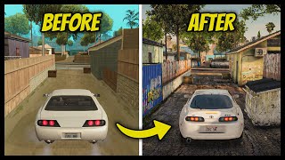 I Remastered GTA San Andreas With Mods [upl. by Auos809]