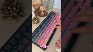 【团子】超美打字音！珂芝K98PROkeyboard mechanicalkeyboard gamingkeyboard keycaps desksetup [upl. by Skipp]