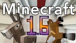 Minecraft 16  Details de la mise à jour 161 spéciale chevaux D [upl. by Attenna163]