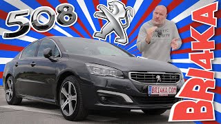 PEUGEOT 508  Test and Review  Bri4kacom [upl. by Ailahk435]