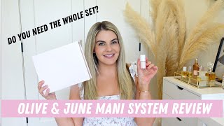 Olive and June Mani System Review [upl. by Yslek665]