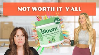 Bloom Greens Review  Dietitian Analyzes the Popular Drink [upl. by Drarehs799]