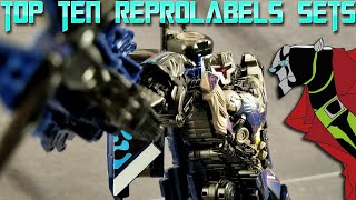 Top Ten Toyhax Reprolabels Sets  Doctor Lockdown Reviews 116 [upl. by Elyssa]