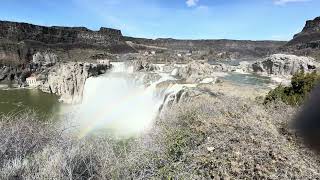 Roaddogs Travels Minute of ZEN Shoshone Falls Idaho [upl. by Ycinuq594]