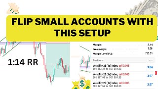 Flip 20  150 Easily Using this Setup  Latest Strategy To Trade Boom and Crash and Vix [upl. by Cressida]