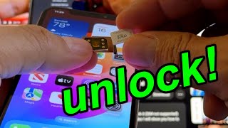 How to Unlock iPhone SIM Not Supported  MKSD Ultra Unlock Card RSIM Chip [upl. by Fen]