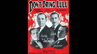 Jan Garber Orchestra  Dont Bring Lulu 1925 [upl. by Asseret396]