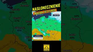 Nasłonecznienie Niedziela 101124 [upl. by Divan]